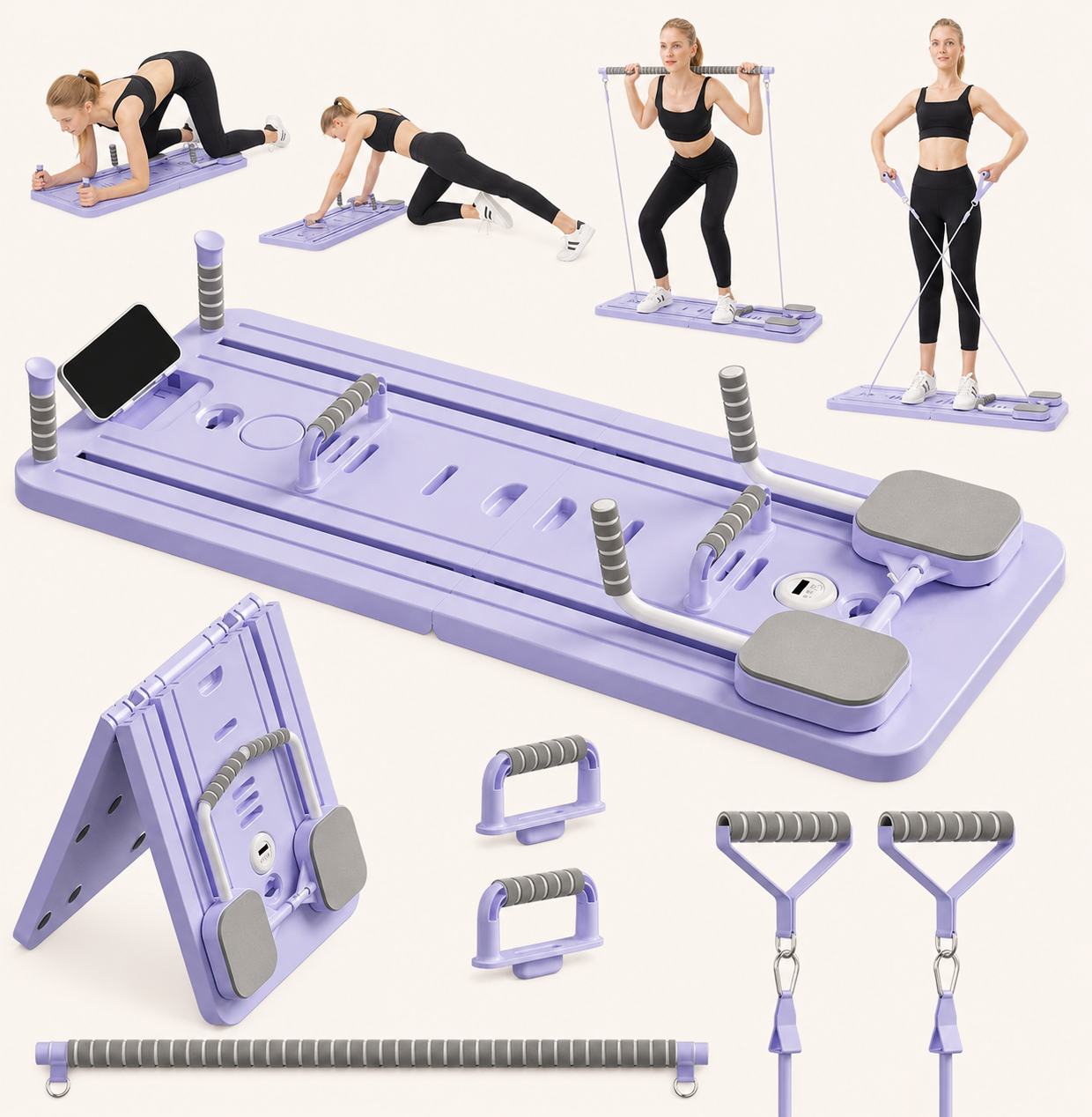 Revolutionize Your Workouts with the Ultimate Multifunctional Fitness Board for Core Strength, Pilates, and Total Body Training