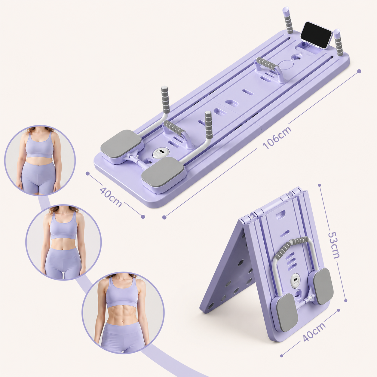 Revolutionize Your Workouts with the Ultimate Multifunctional Fitness Board for Core Strength, Pilates, and Total Body Training