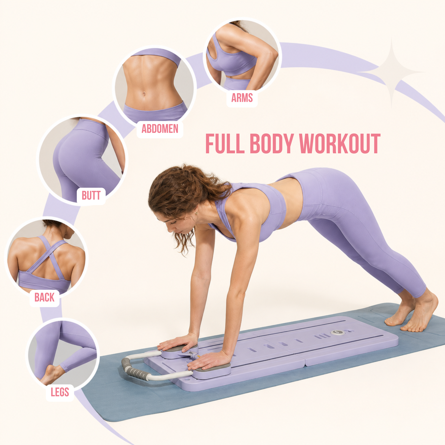 Revolutionize Your Workouts with the Ultimate Multifunctional Fitness Board for Core Strength, Pilates, and Total Body Training